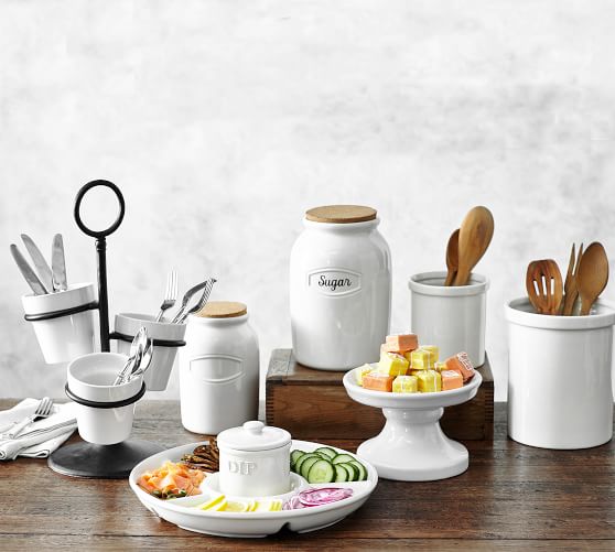 Rhodes Utensil Caddy Kitchen Accessories Pottery Barn