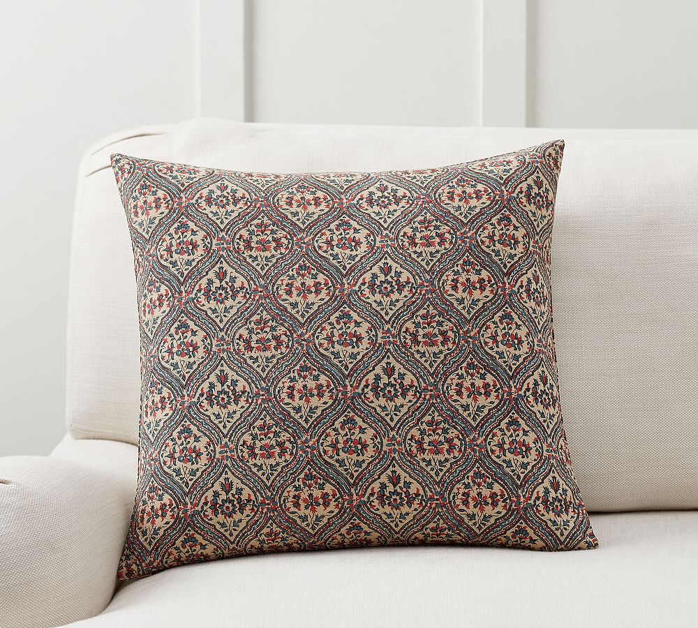 Vanda Printed Decorative Pillow Cover Pottery Barn