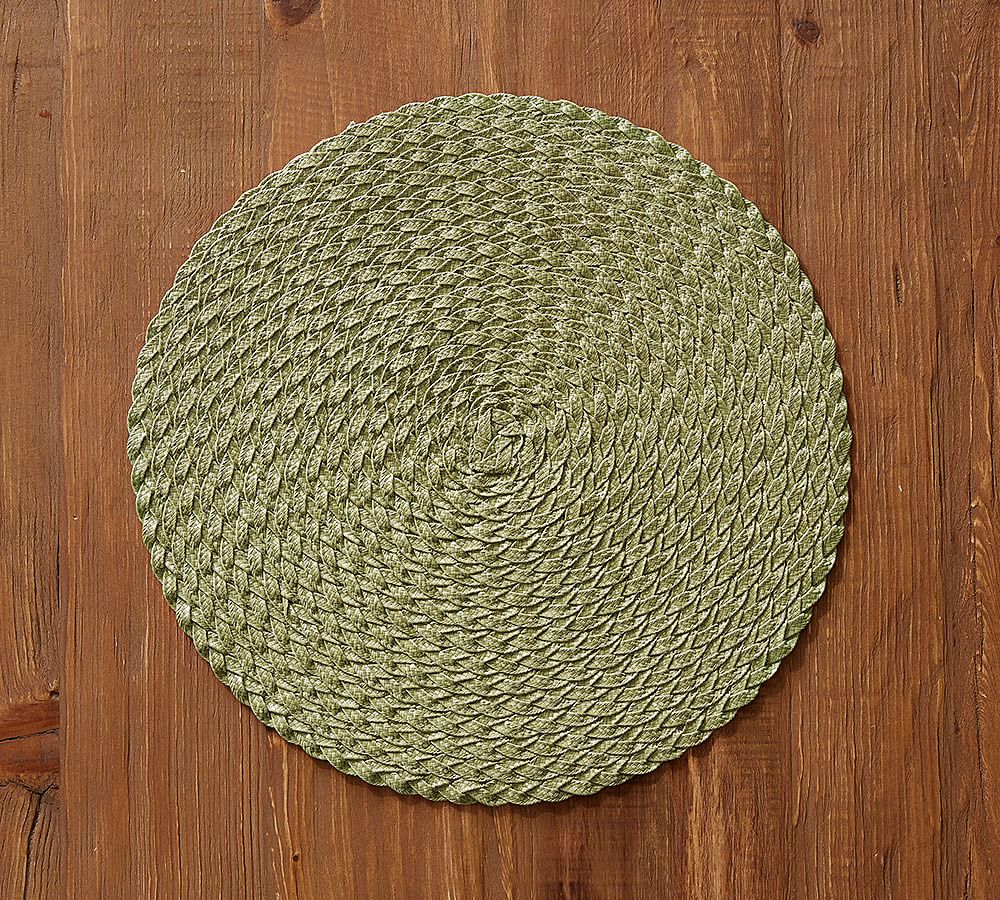 Braided Woven Placemat Set of 4 Pottery Barn