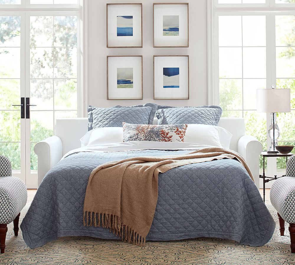 Solid Faux Mohair Oversized Throw Blanket Pottery Barn