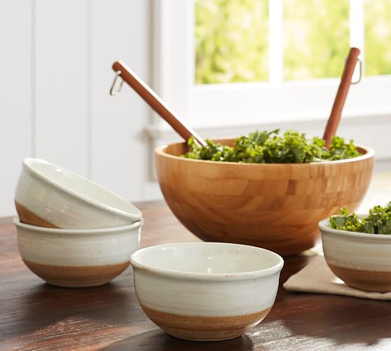 Portland Stoneware Individual Bowls, Set of 4 Pottery Barn