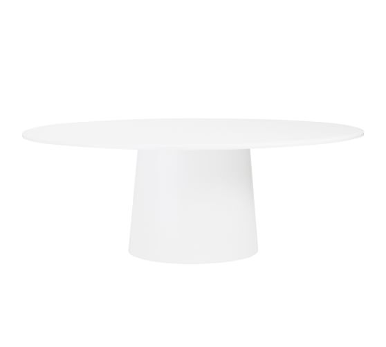 pottery barn oval dining table