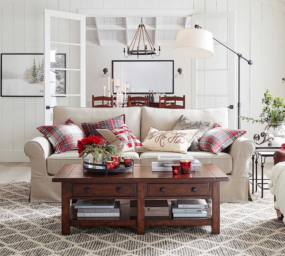 Hamilton Plaid Decorative Pillow Cover Pottery Barn