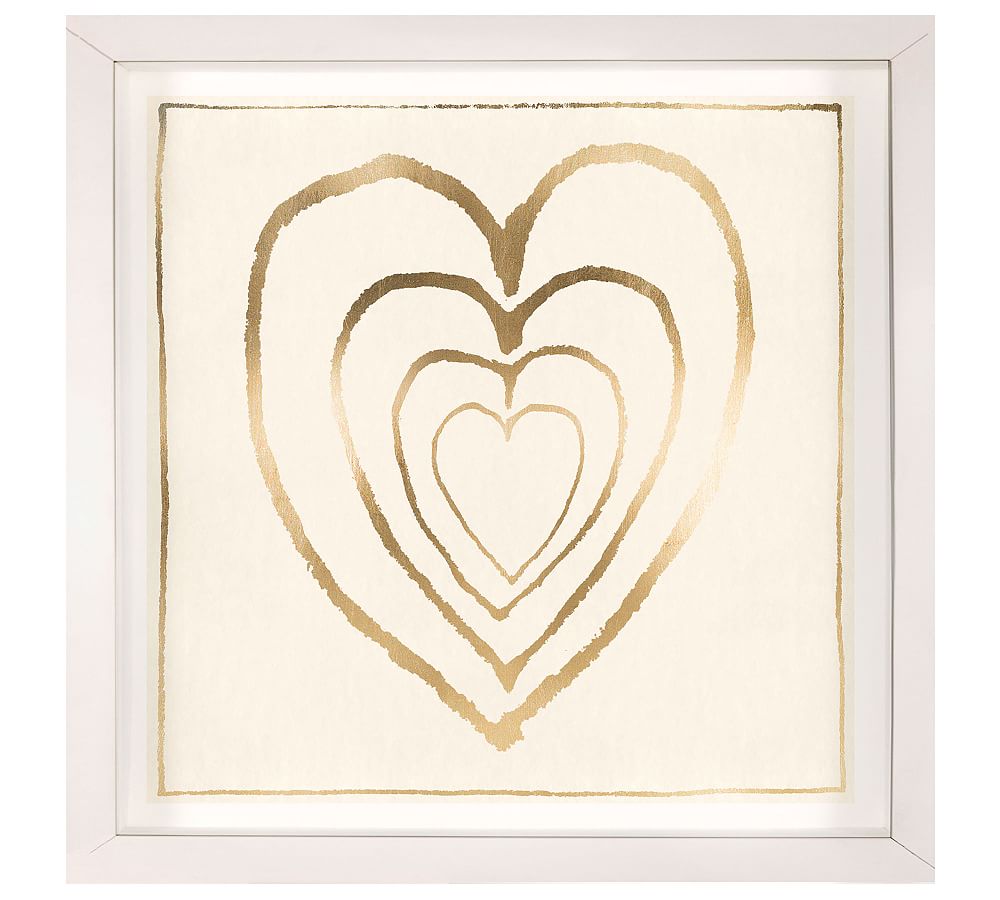 Hearts In Hearts Framed Prints | Pottery Barn