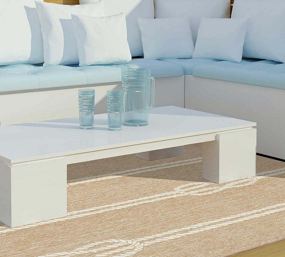 Nautical Rope Outdoor Rug Pottery Barn