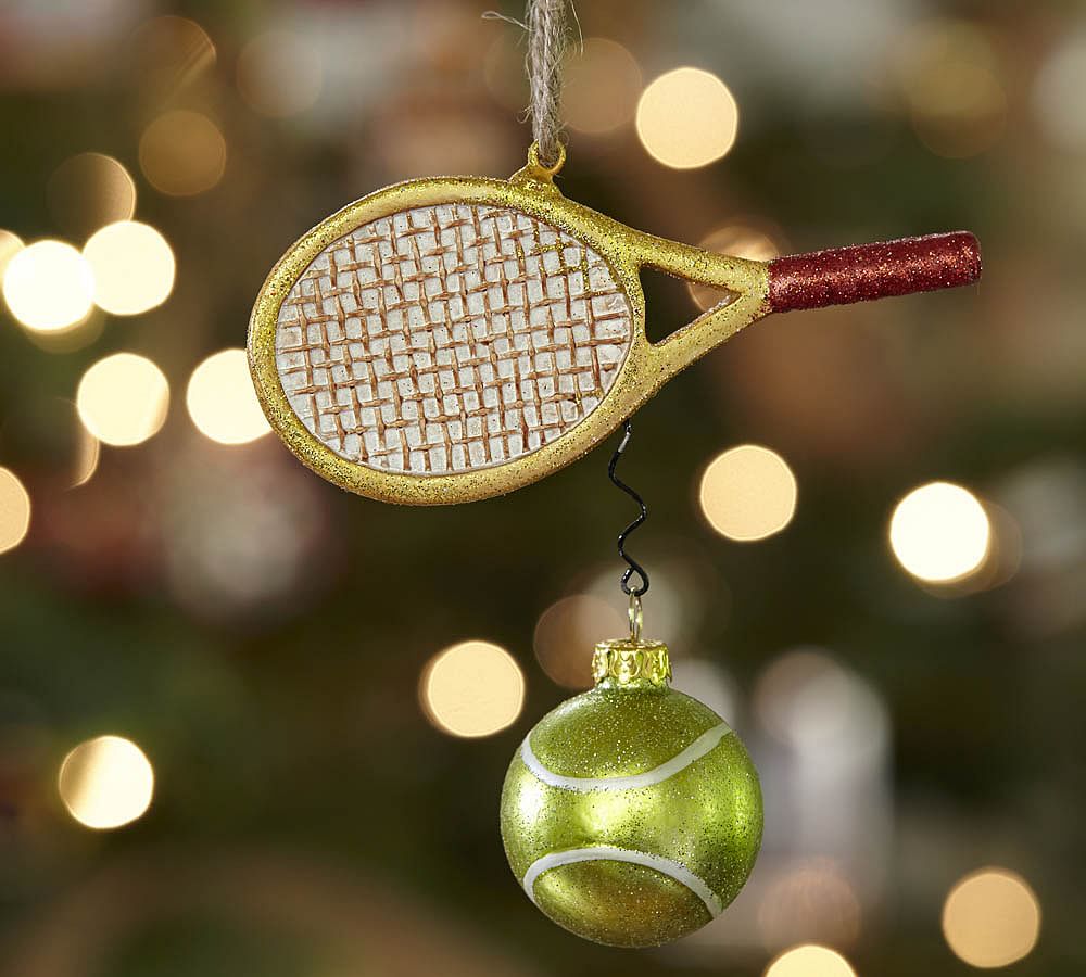Tennis Christmas Ornament Pottery Barn