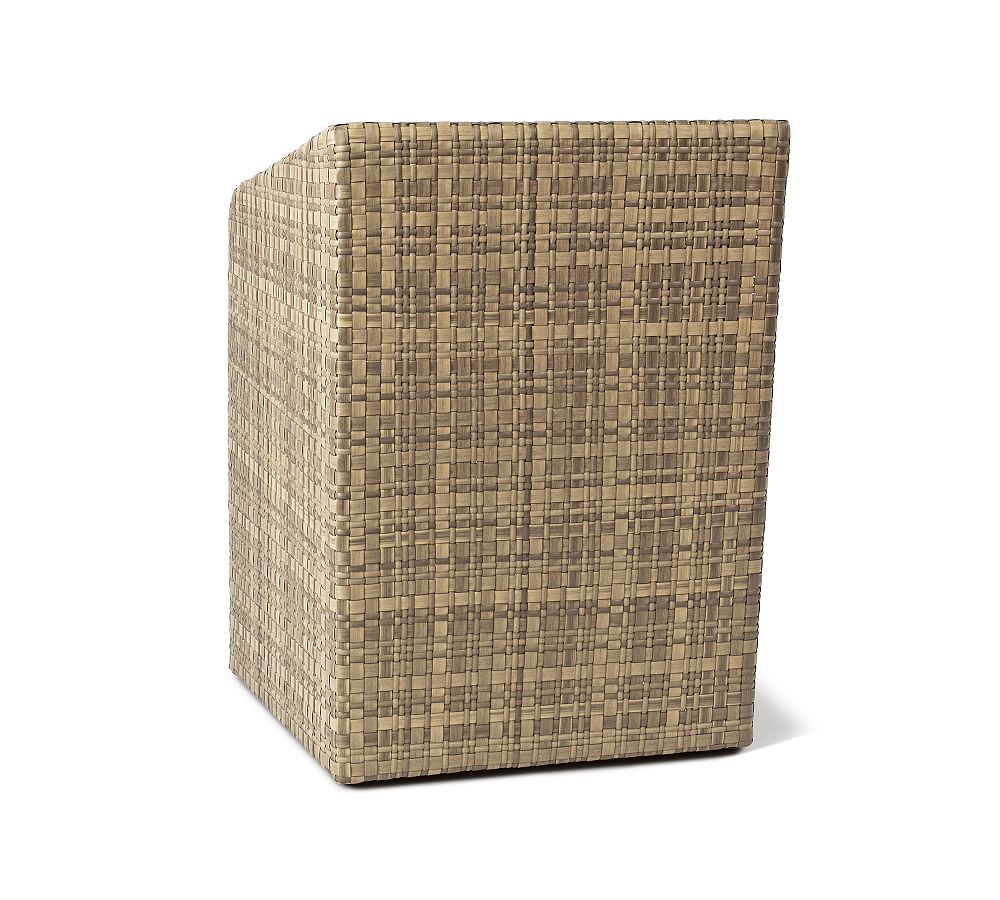 Havana AllWeather Wicker Dining Armchair Pottery Barn