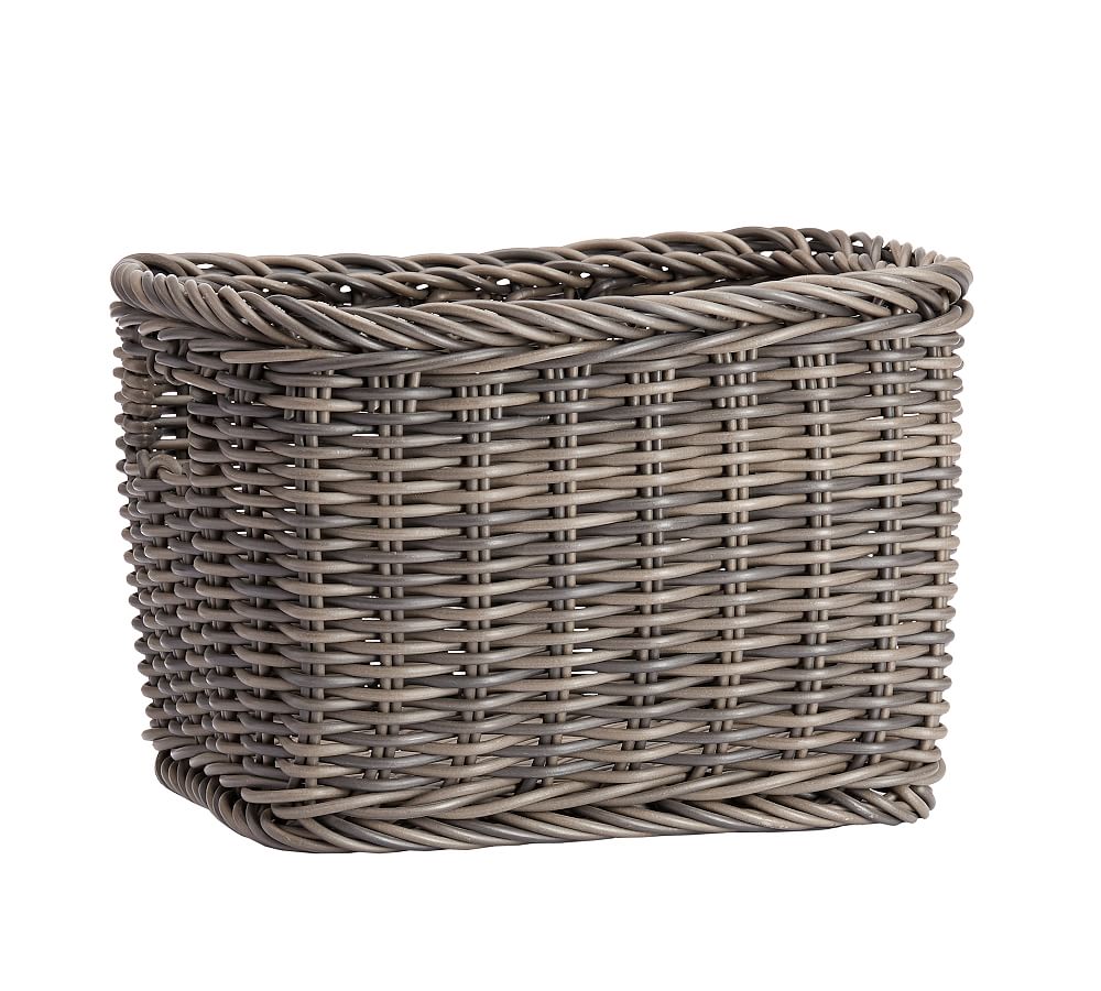Huntington Outdoor Baskets Pottery Barn