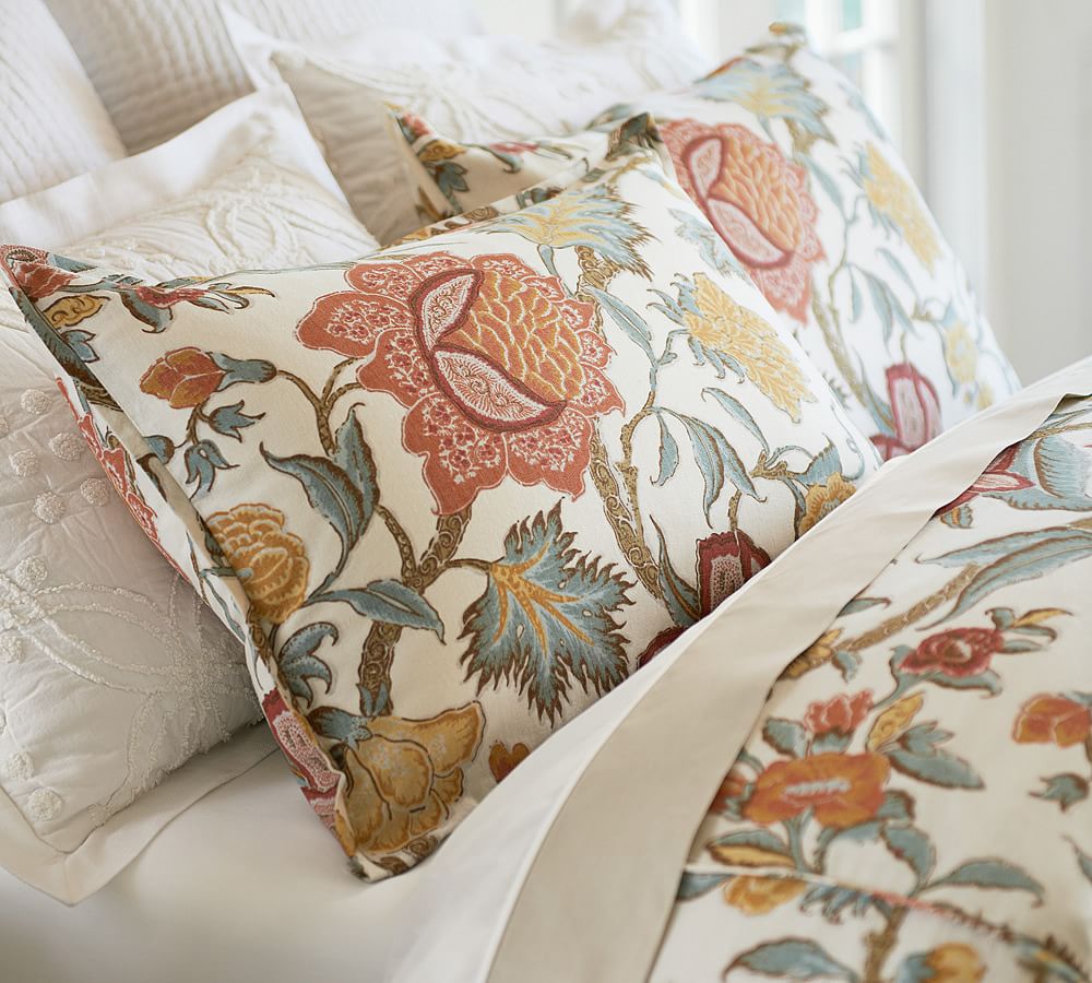 Cynthia Palampore Patterned Duvet Cover & Sham | Pottery Barn