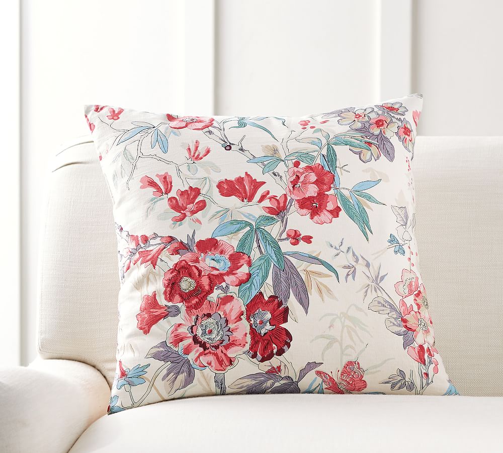 Ophelia Printed Decorative Pillow Cover Pottery Barn