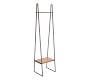 Metal Clothing Rack with Wooden Shelf | Pottery Barn