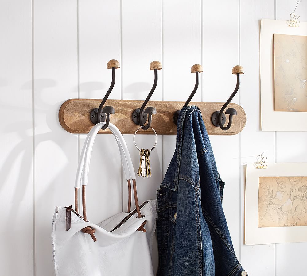 Wooden Coat Hooks | Pottery Barn