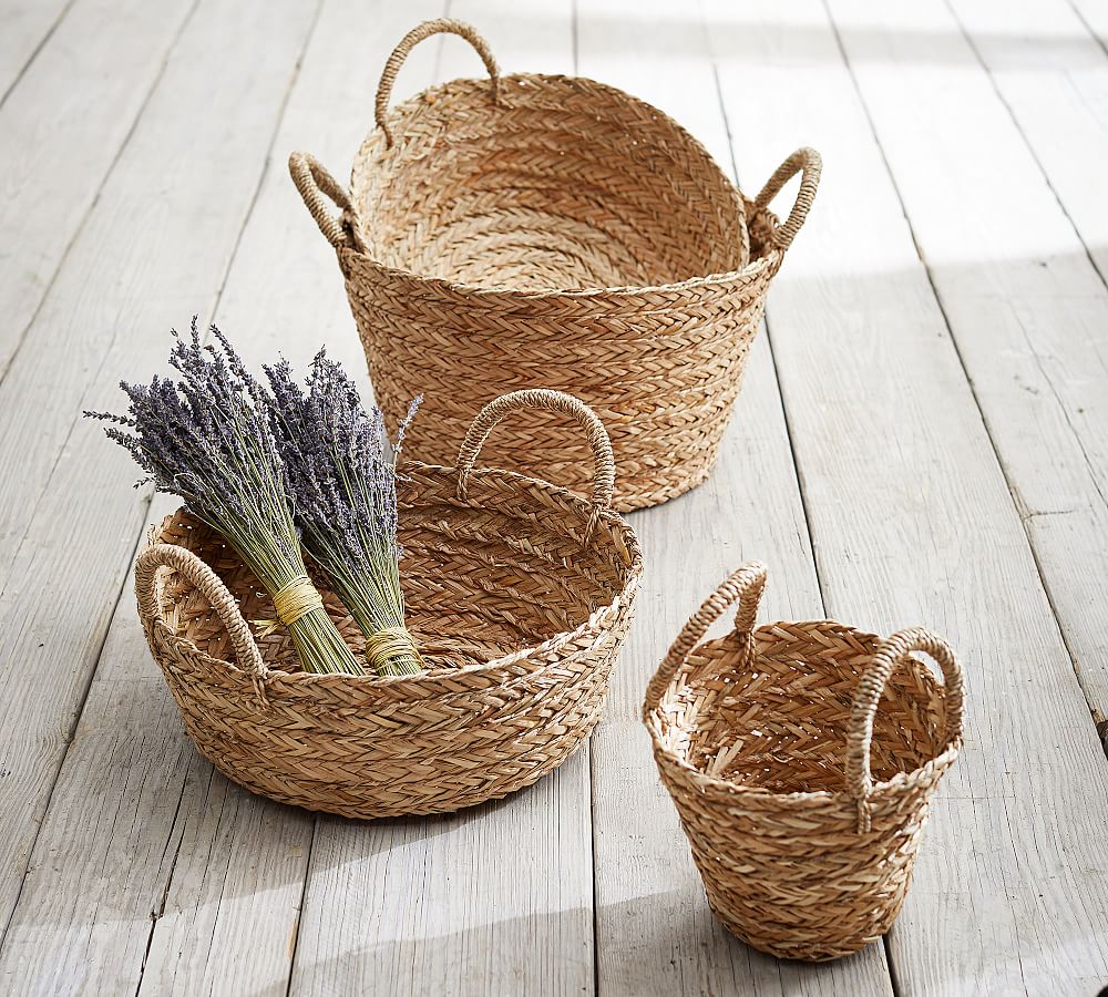 Moroccan Woven Storage Baskets | Pottery Barn