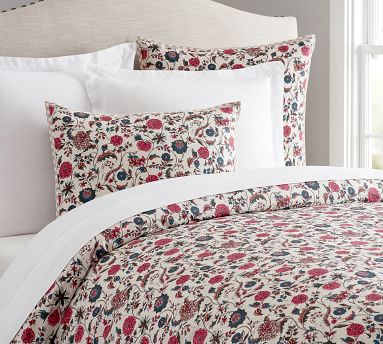 Amelie Print Patterned Duvet Cover & Sham | Pottery Barn