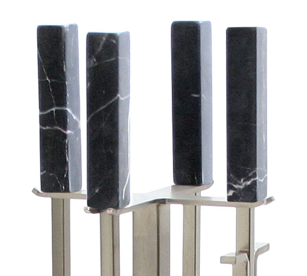 Nero Marble Fireplace Tools Pottery Barn
