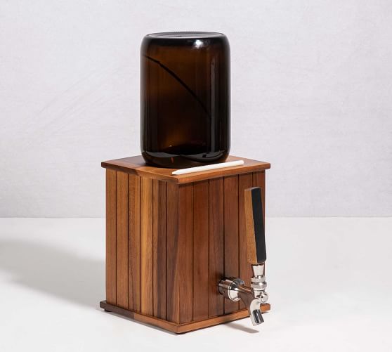 Glass Growler Beer Tap Pottery Barn