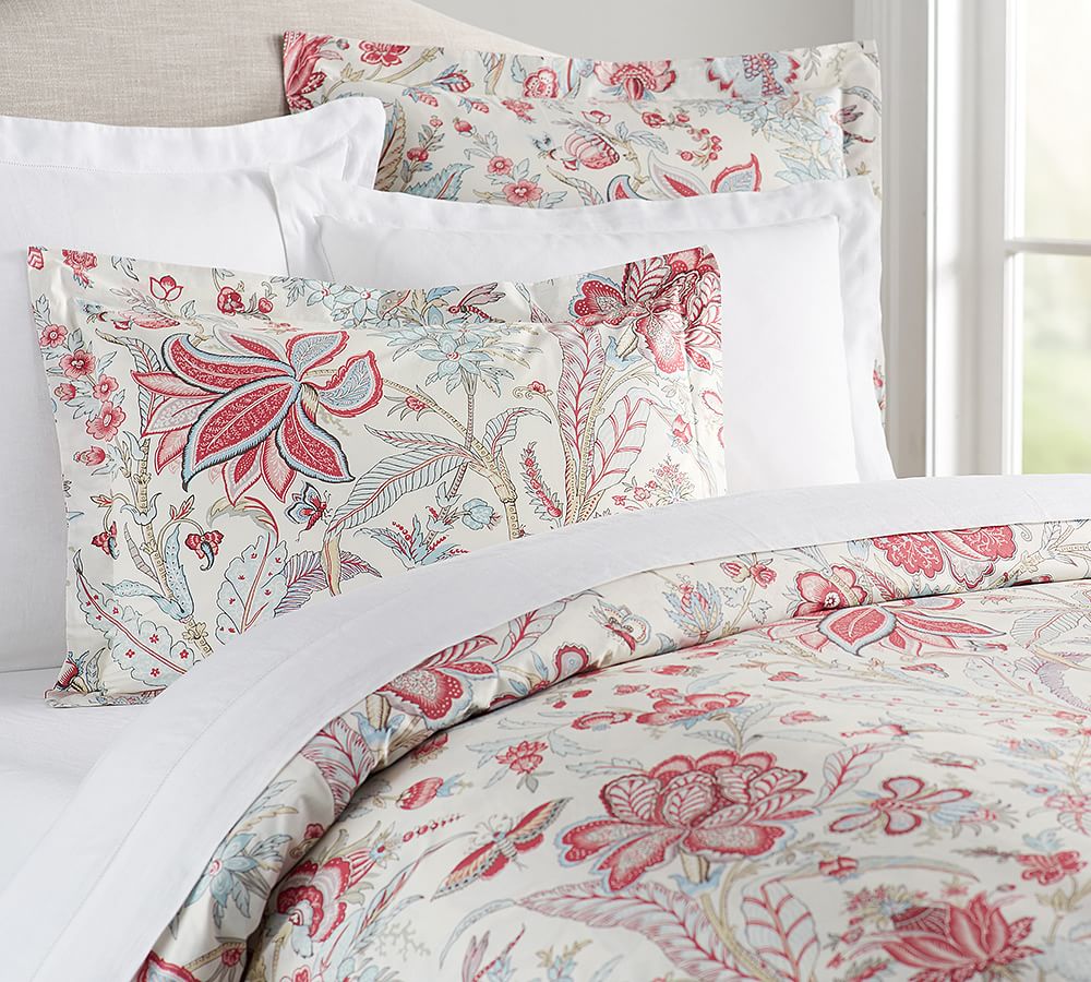 Lolita Palampore Patterned Duvet Cover & Sham | Pottery Barn