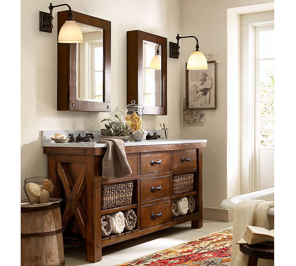 Benchwright Wall Mounted Medicine Pottery Barn