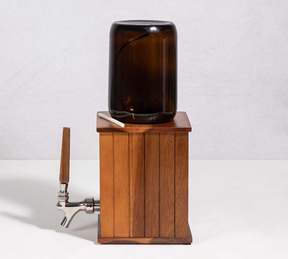 Glass Growler Beer Tap Pottery Barn