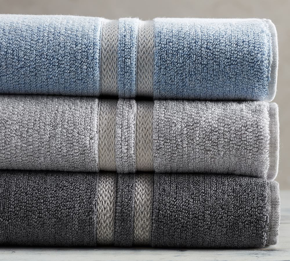 Heathered Hydrocotton Towels Pottery Barn