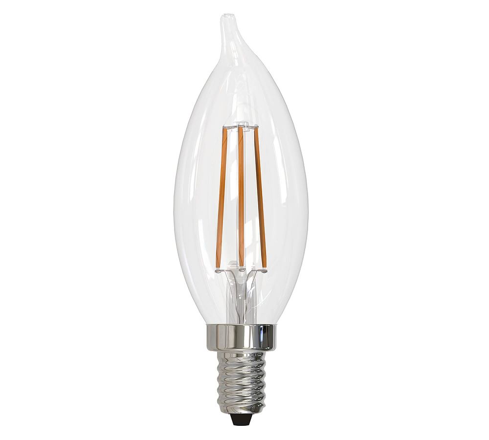 CA10 Filament Flame Candelabra LED Bulb Pack of 4 Pottery Barn