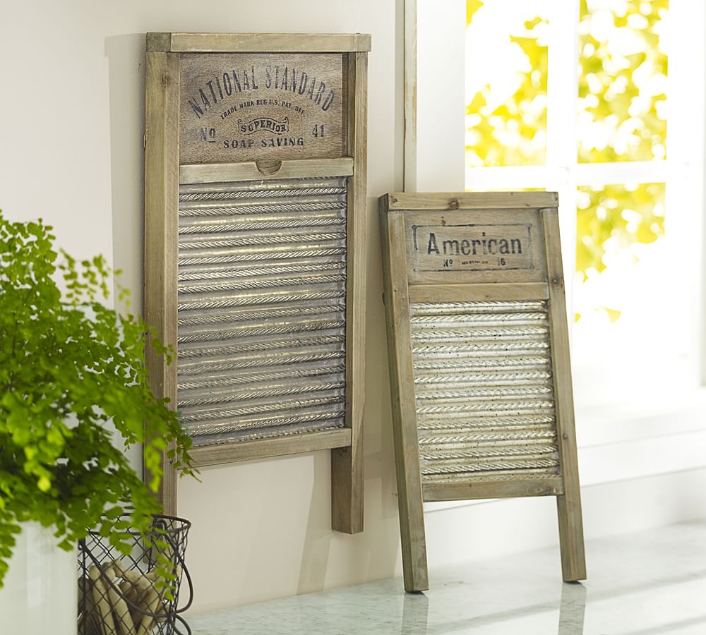 Vintage Washboards, Set of 2 Wall Decor Pottery Barn