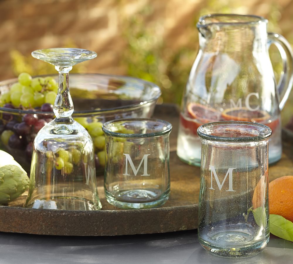 Casa Recycled Glassware, Set of 6 Pottery Barn