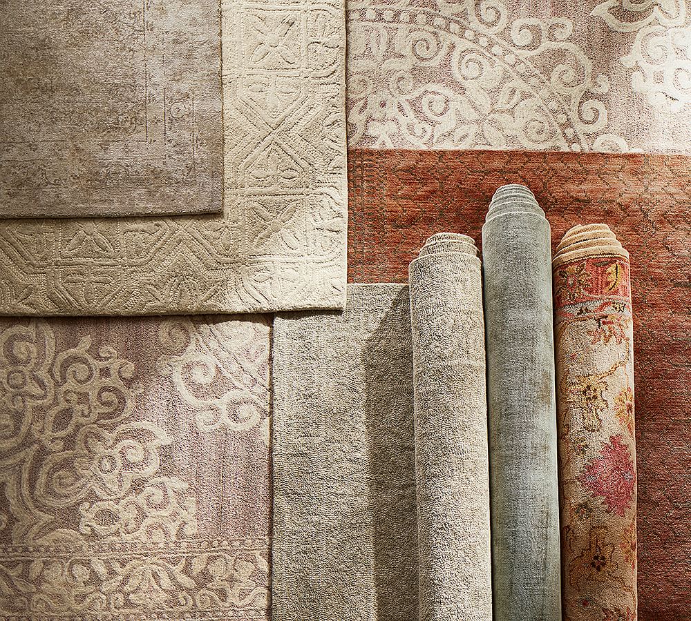 Braylin HandTufted Wool Rug Neutral Pottery Barn