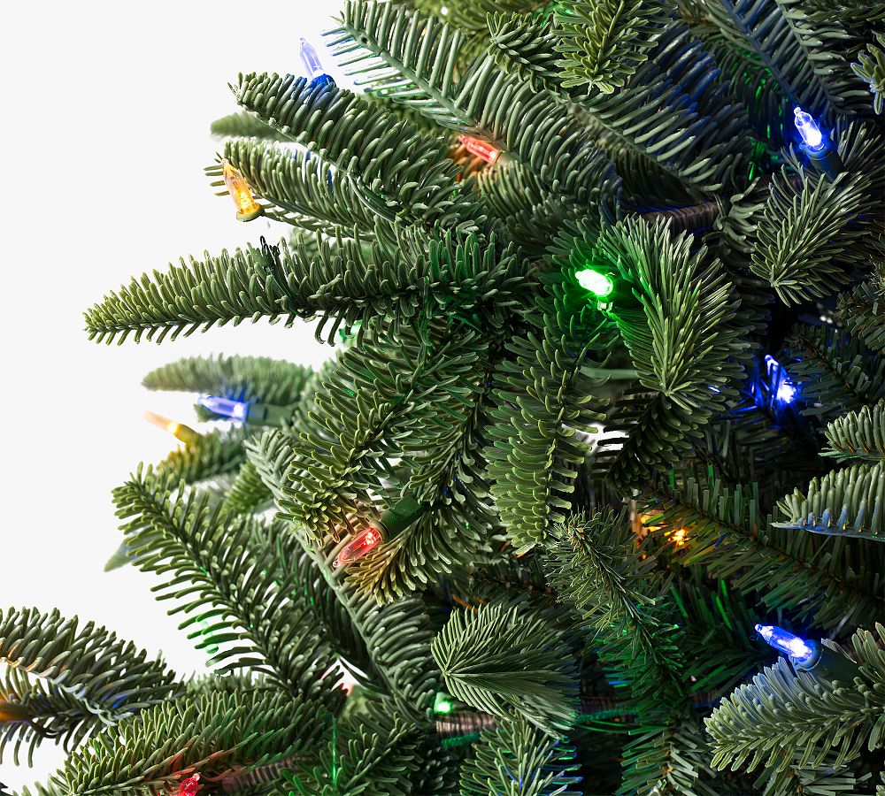 Deluxe Noble Fir Faux Christmas Tree Pottery Barn