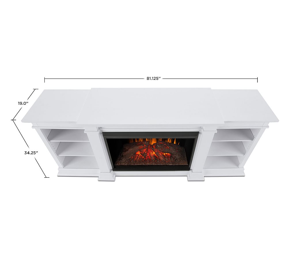 Real Flame® Eliot Grand Electric Fireplace Media Pottery Barn