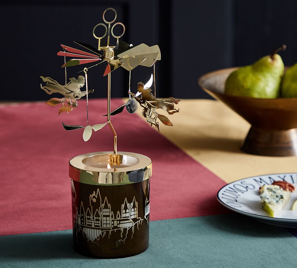 HARRY POTTER™ QUIDDITCH™ Carousel Candlepot Topper Pottery Barn