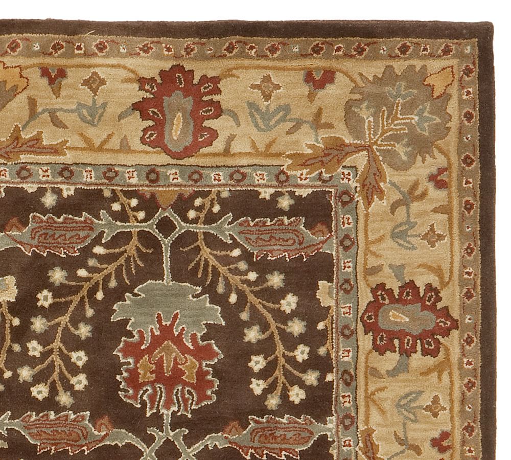 Brandon PersianStyle HandTufted Wool Rug Swatch Pottery Barn