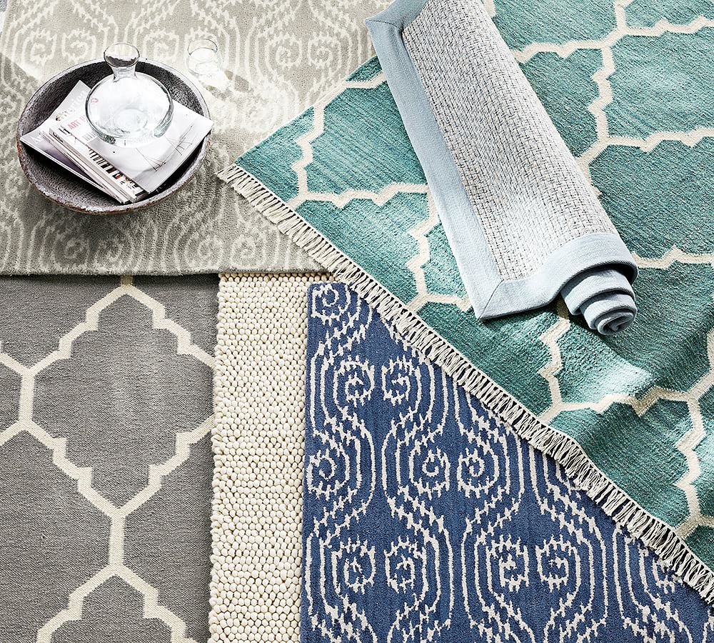 Natalie Dhurrie Rug Pottery Barn