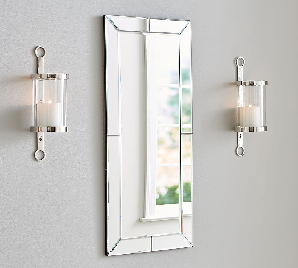 Amelia Wall Mount Hurricane Candle Holder Pottery Barn