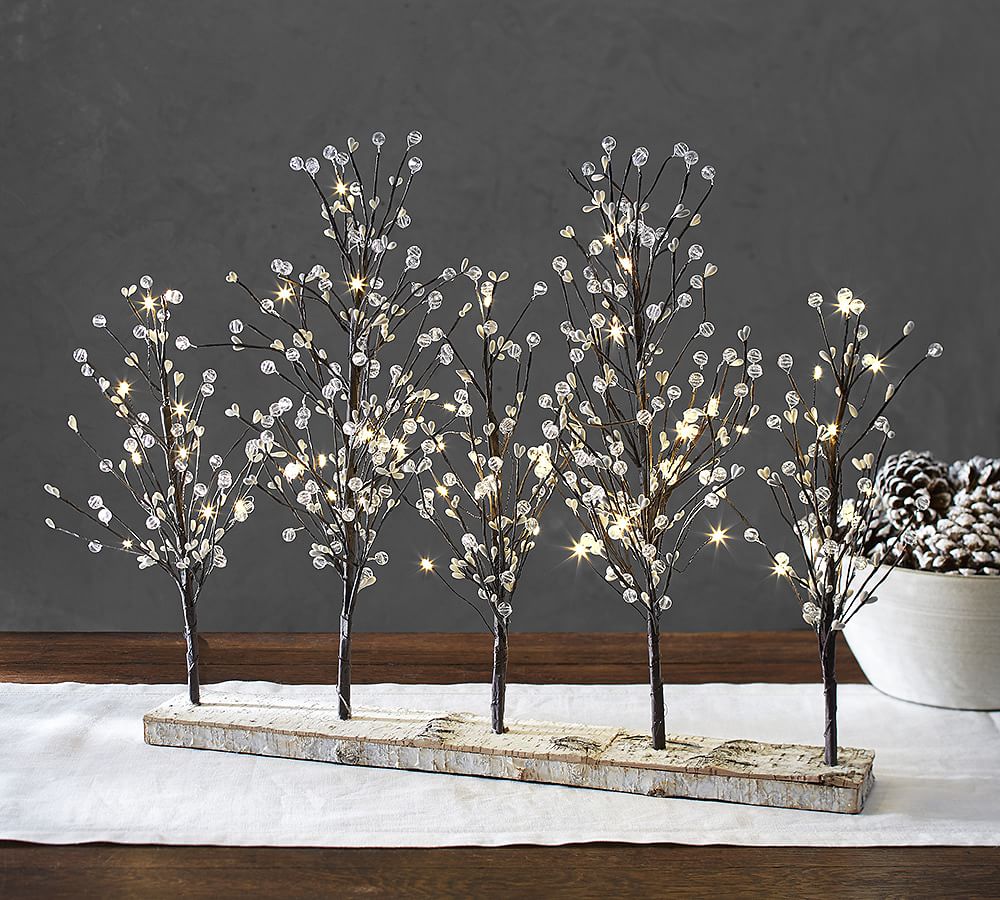 Faux Lit Berry Tree Pottery Barn