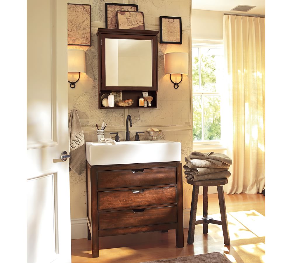 Seville Wall Mounted Medicine Pottery Barn