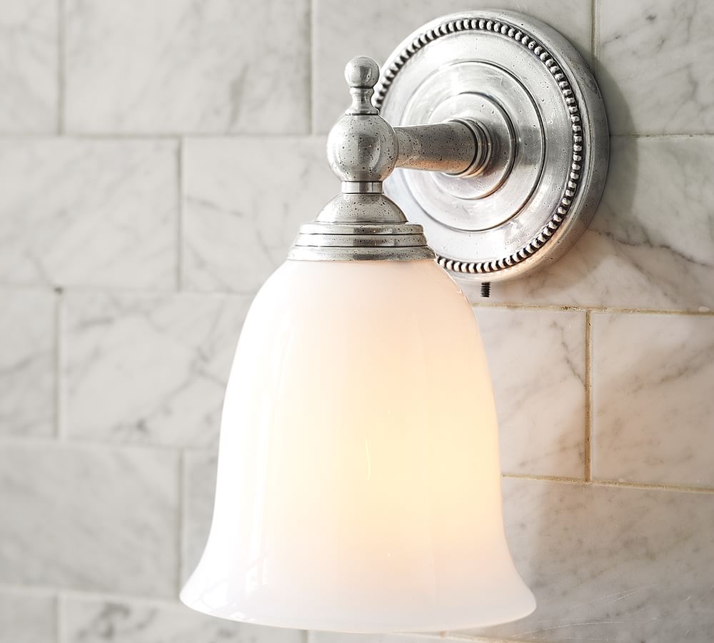 Quinn Beaded Sconce Pottery Barn