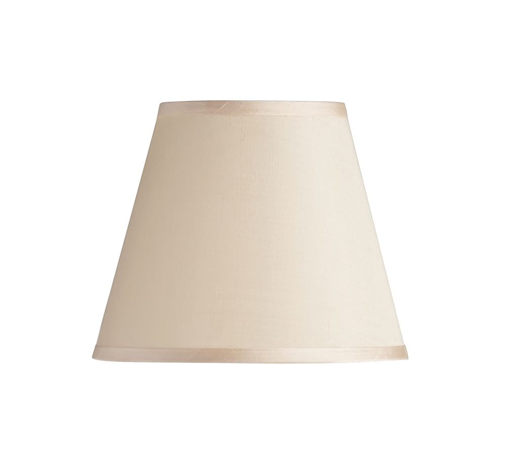 PB Basic Silk Chandelier Shade, Set of 3 Pottery Barn