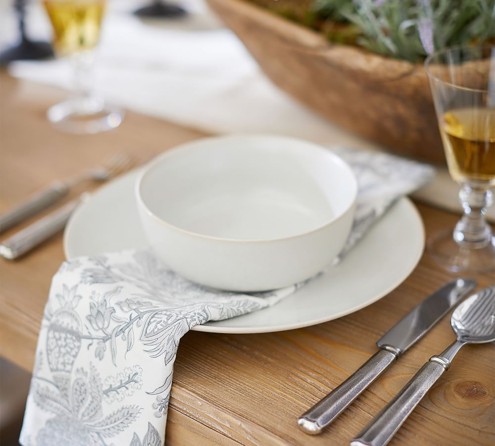 Healdsburg Floral Print Cloth Napkins Pottery Barn