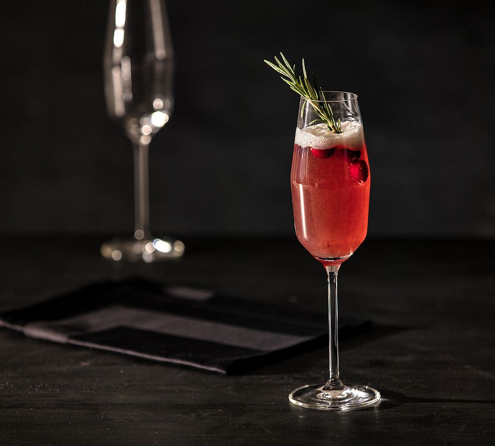 ZWIESEL GLAS Gigi Champagne Glass Set of 4 Pottery Barn