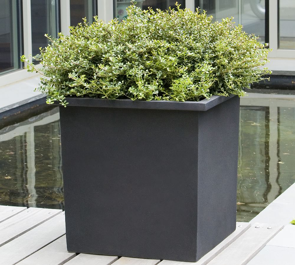 Industrial Outdoor Planters | Pottery Barn