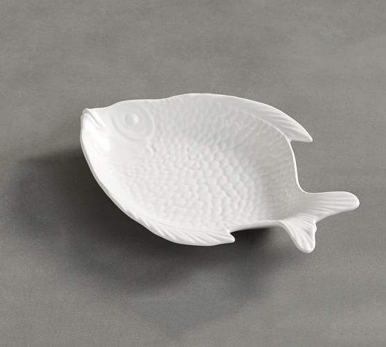Seashore Fish Small Plate Pottery Barn