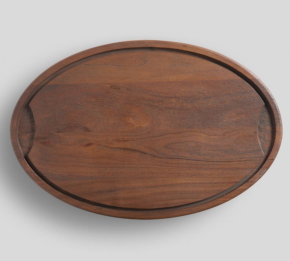 Chateau Wood Turkey Serving Platter Pottery Barn