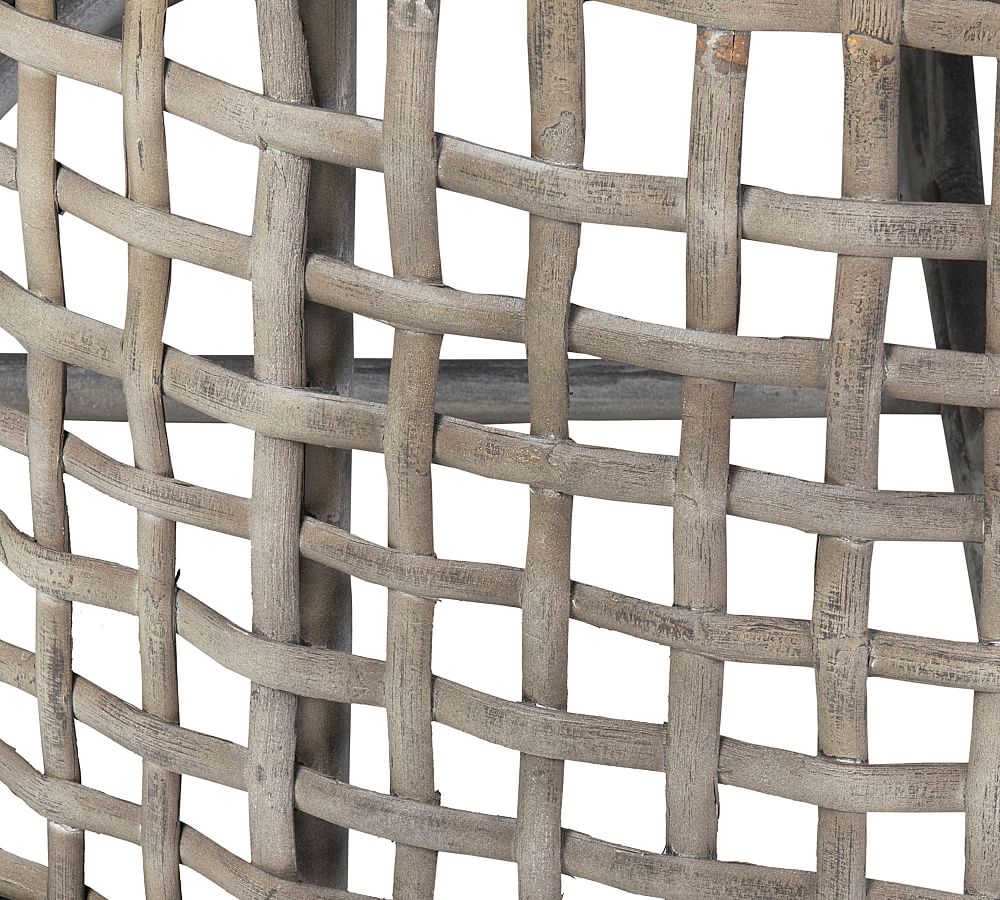 Rattan Round Coffee Table Pottery Barn