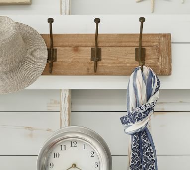 Parker Collection Row Of Hooks | Pottery Barn