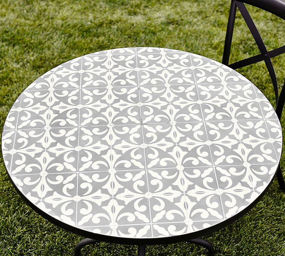 Tile Top Bistro Table Pottery Barn