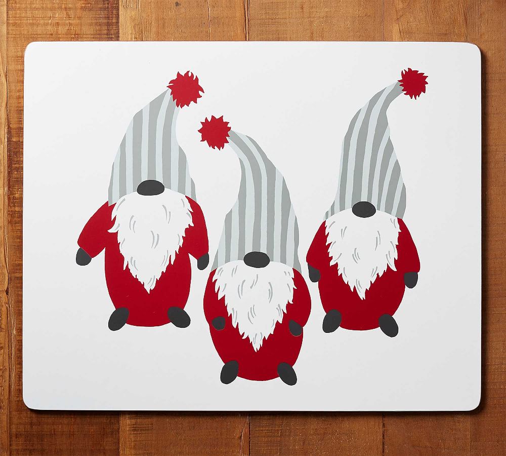 Gnome Cork Placemat Pottery Barn