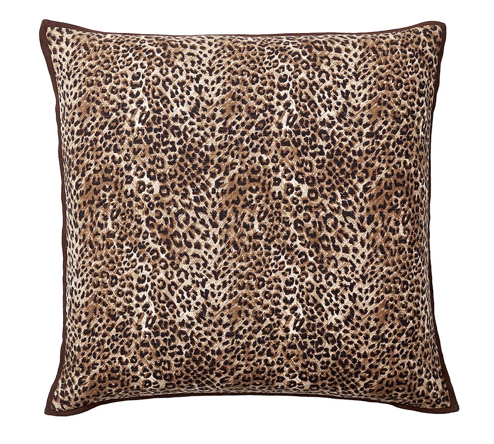 Cheetah Throw Pillow Cover Pottery Barn