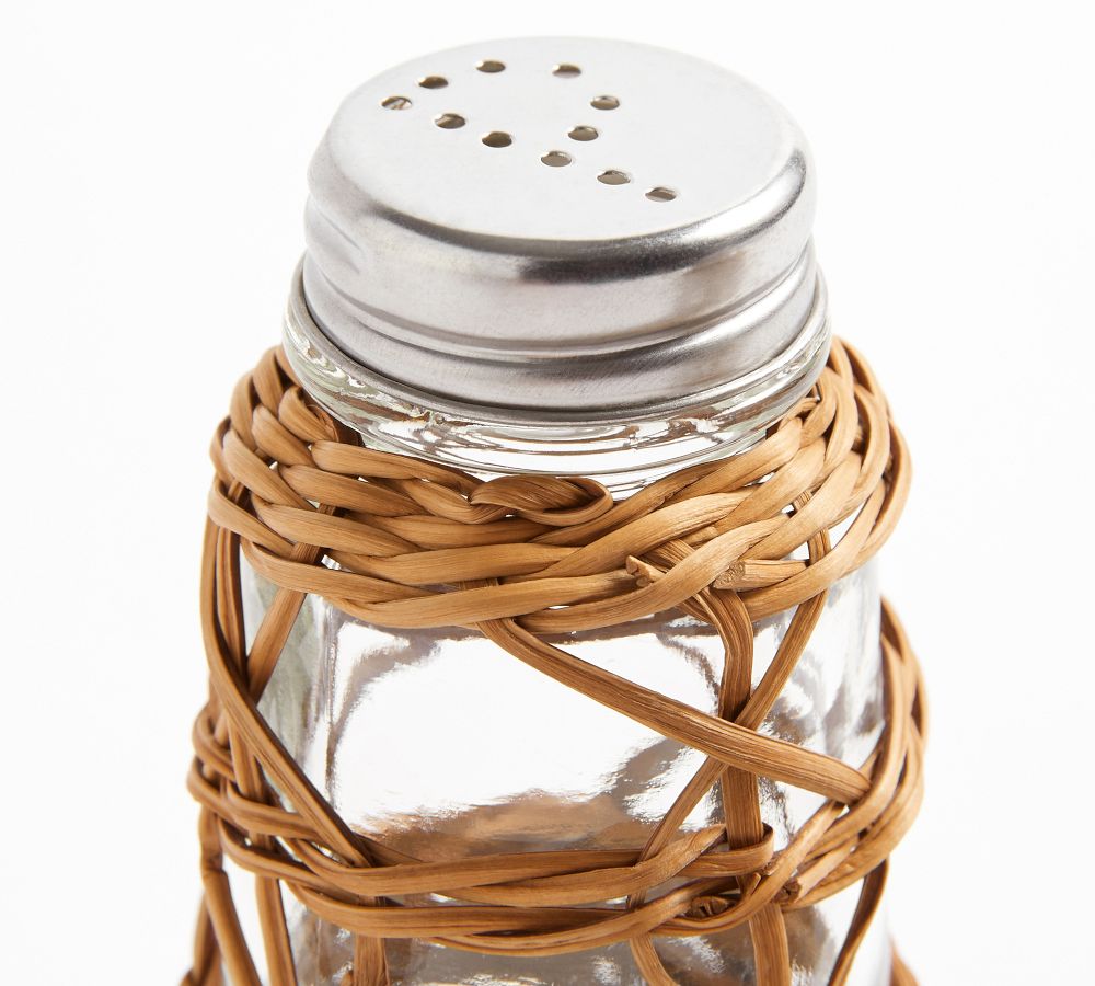 Handwoven Wicker Salt Pepper Shakers Pottery Barn handwoven-wicker-salt-pepper-shakers-pottery-barn