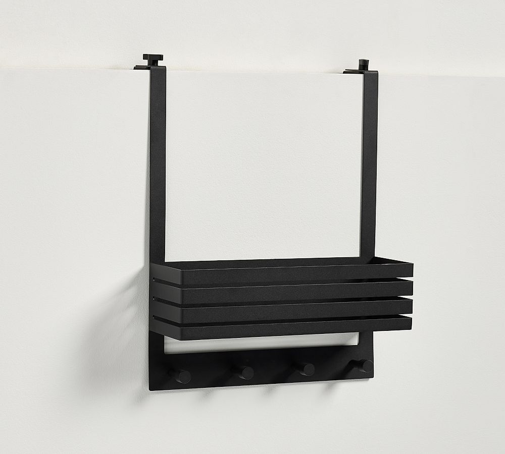 Malibu Metal Outdoor Shower Caddy Pottery Barn